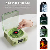 NNEDSZ White, KW03 Bluetooth Sleep Sound Machine - Retro Design with 1500mAh Battery