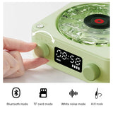 NNEDSZ White, KW03 Bluetooth Sleep Sound Machine - Retro Design with 1500mAh Battery