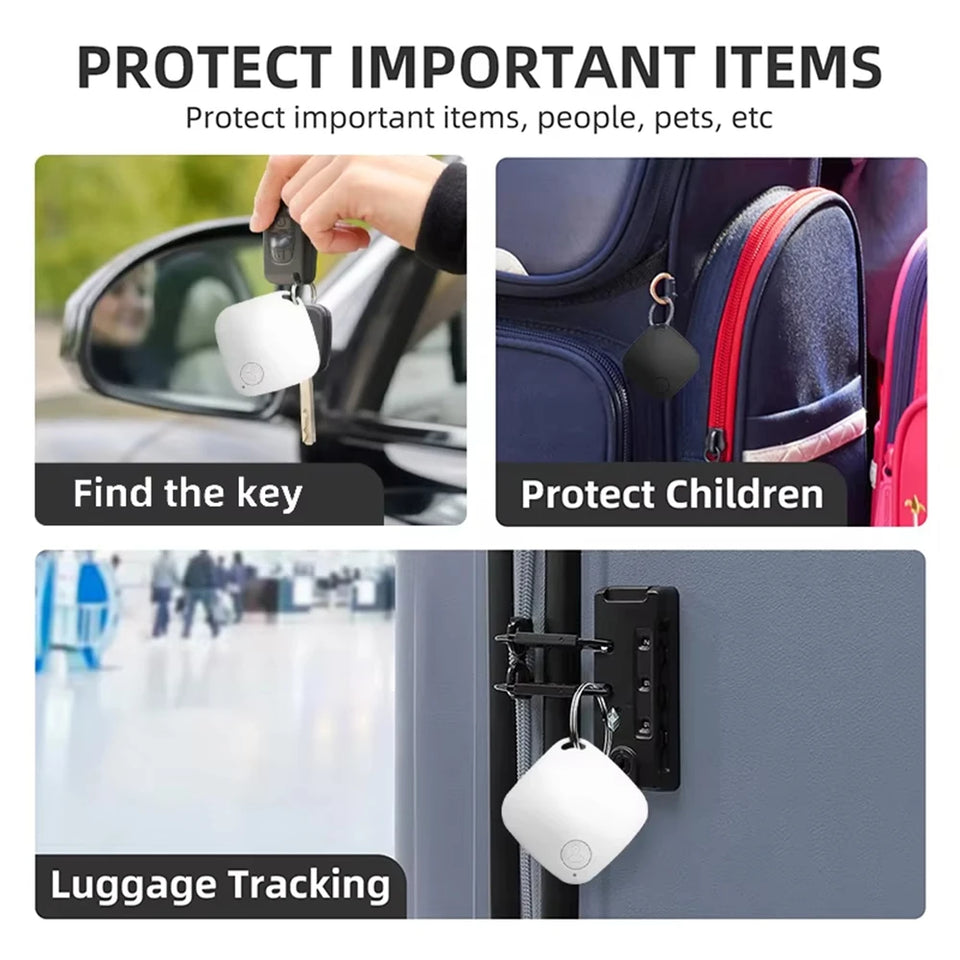 Smart Bluetooth GPS Tag Tracker Work with Android IOS APP Anti Lost Reminder Device Anti-loss Rated Locator Car Key Pet Finder