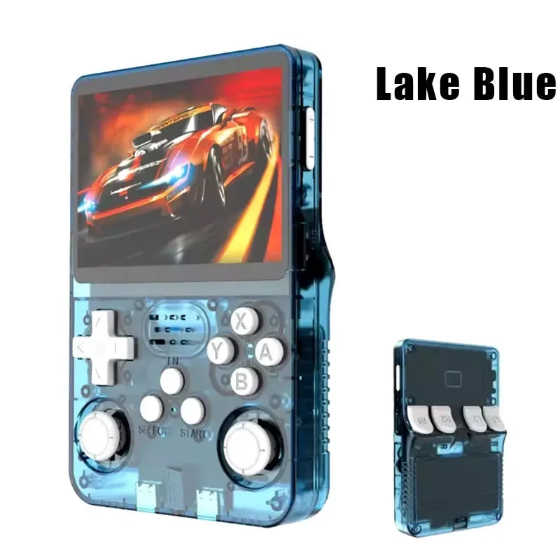 128GB R36S Retro Handheld Video Game Console 3.5Inch IPS Screen Player Kid Portable Pocket Video Player Games Arkos System